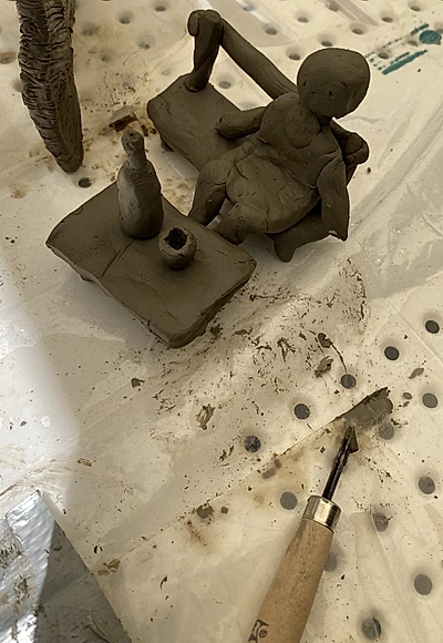 Figurines en argile