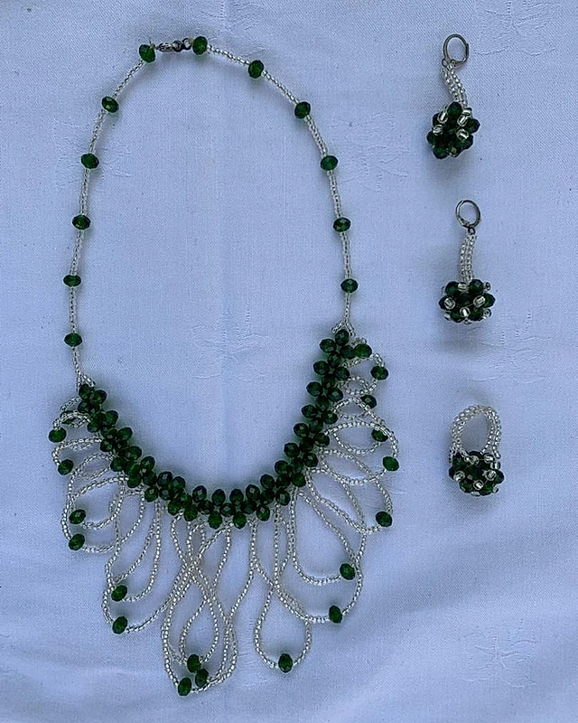 Parure « Émeraude du Congo »
